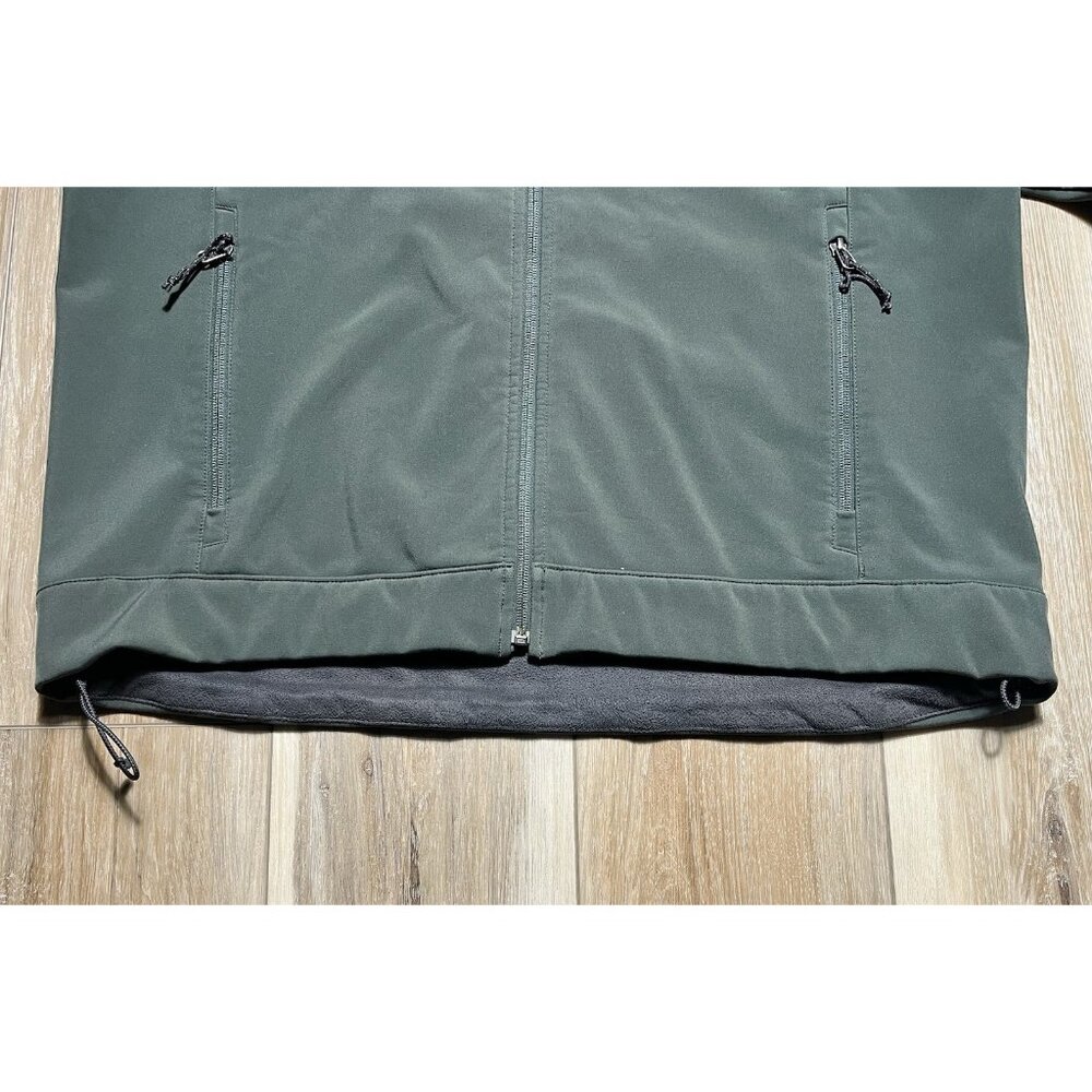 The North Face Apex Softshell Green Full Zip Jacket - Men Size Large - Picture 5 of 15